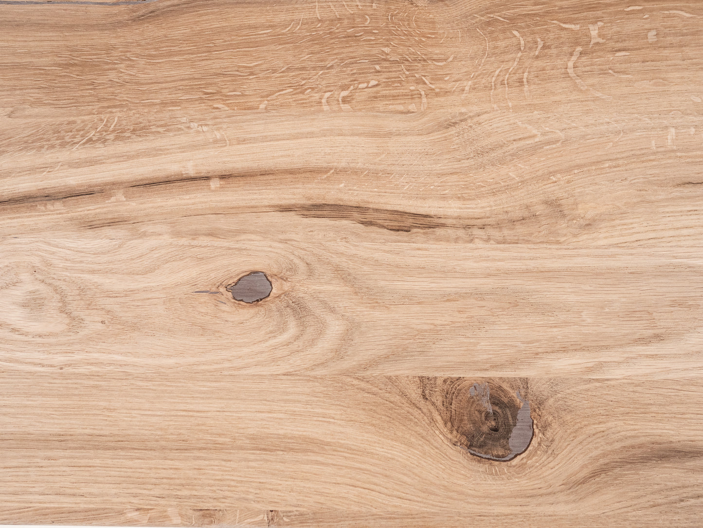 Stair tread Windowsill with overhang Oak Rustic, full stave lamellas, 16 mm, Unfinished