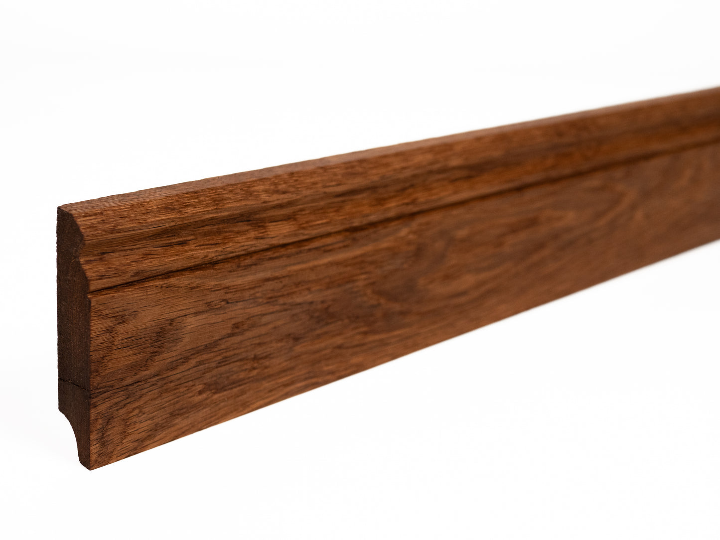 Solid Skirting Board Smoked Oak A/B 20x70mm natural oil 1,5-2,5m Hamburg Profile