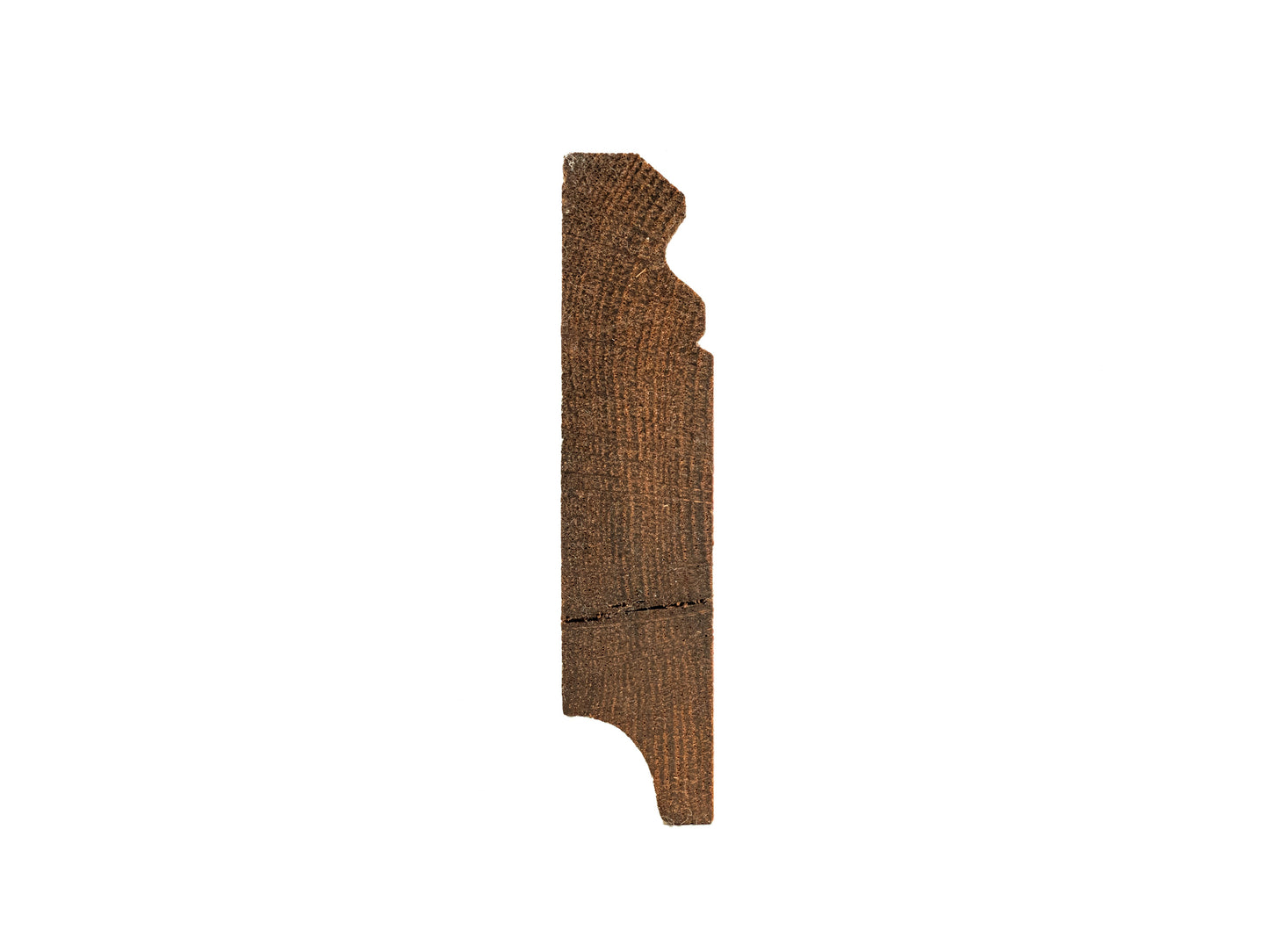 Solid Skirting Board Smoked Oak A/B 20x70mm Matte lacquered 1,5-2,5m Hamburg Profile