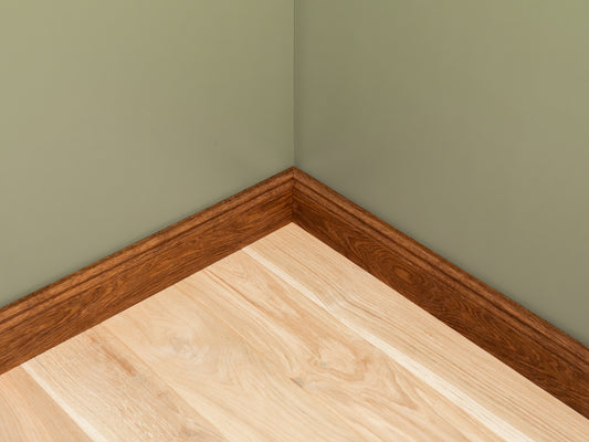Solid Skirting Board Smoked Oak A/B 20x70mm natural oil 0,8-1,5m Hamburg Profile