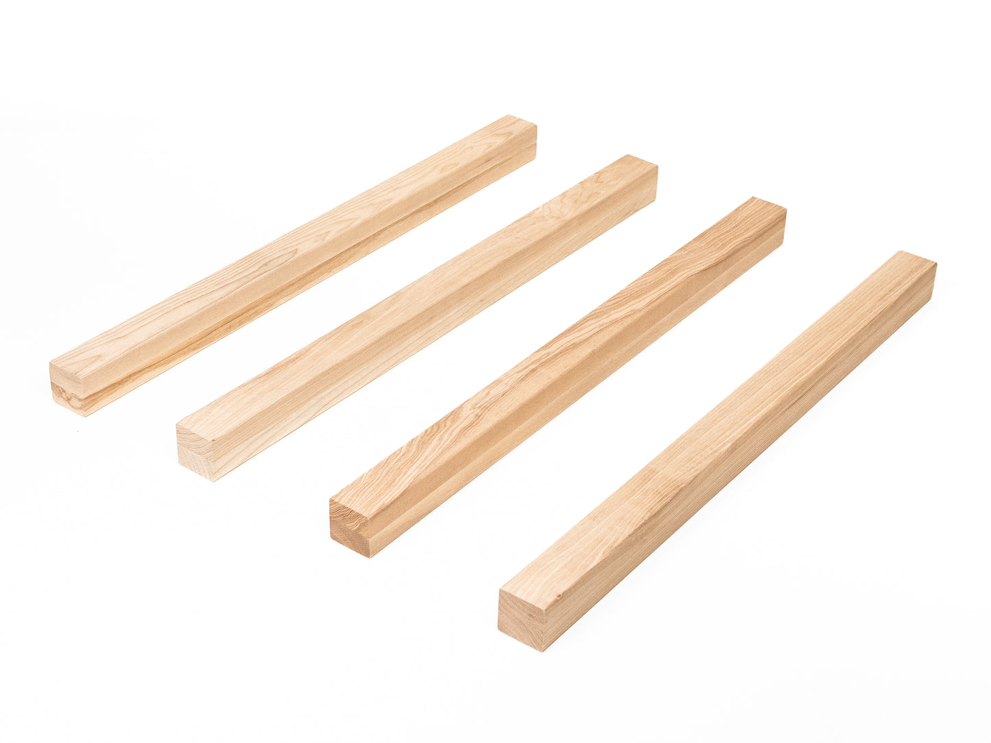 Glulam ash beam A/B 50x50 mm untreated, square timber, solid wood