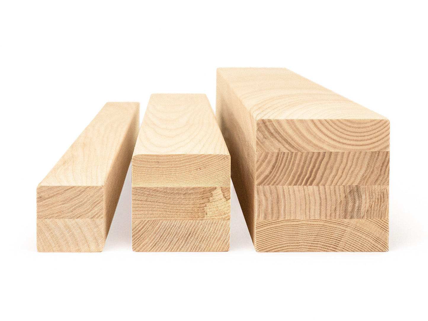 Glulam ash beam A/B 70x70 mm Hard wax oil Natural white, square timber, solid wood