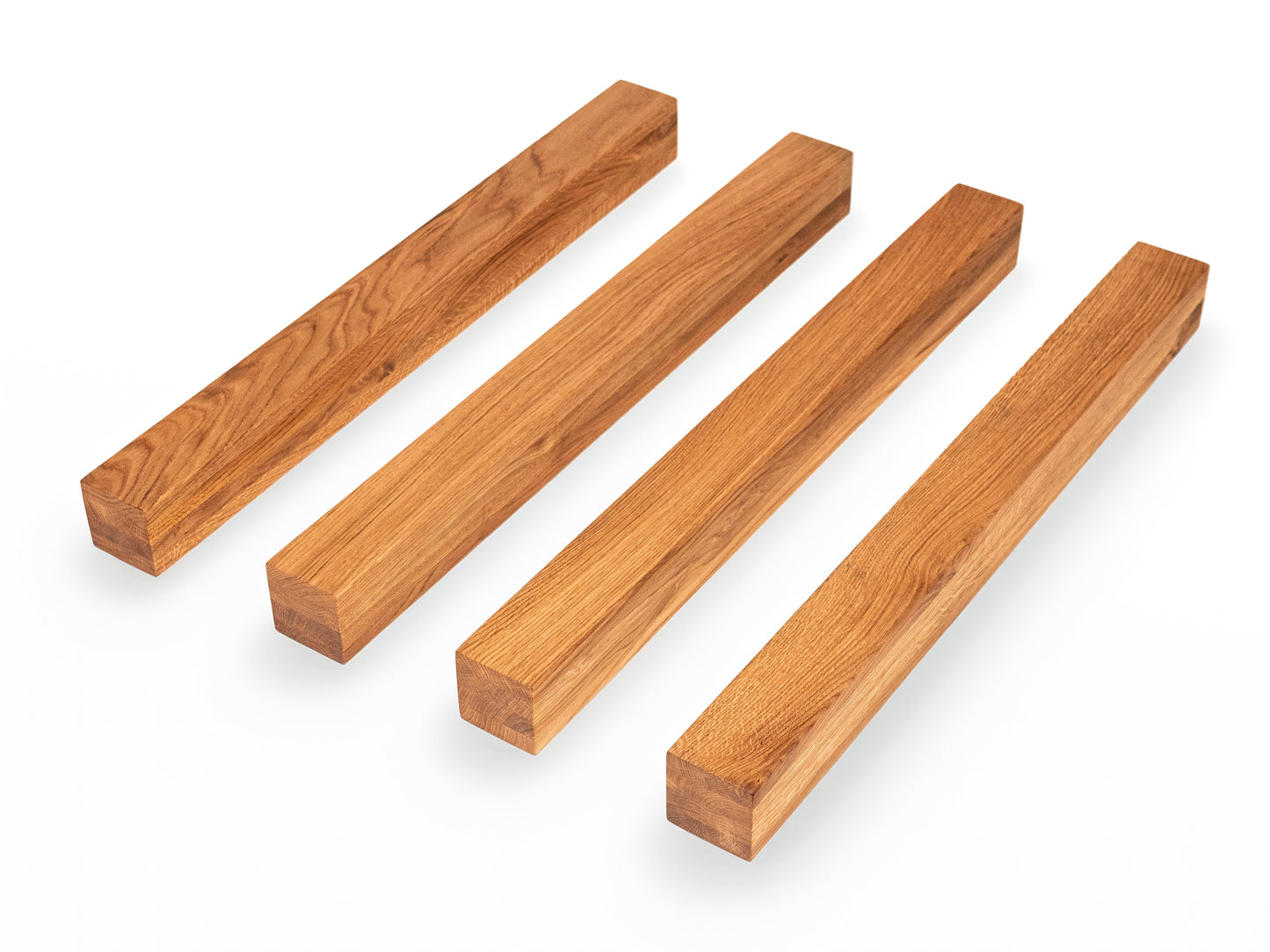Glulam oak beam A/B 70x70 mm Natural oil, square timber, solid wood