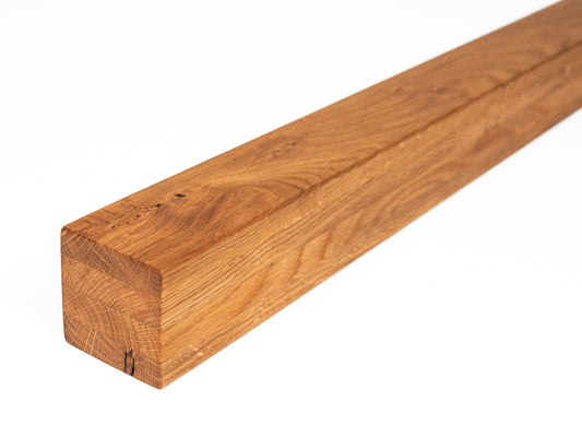 Glulam oak beam Rustic 70x70 mm Natural oil, square timber, solid wood