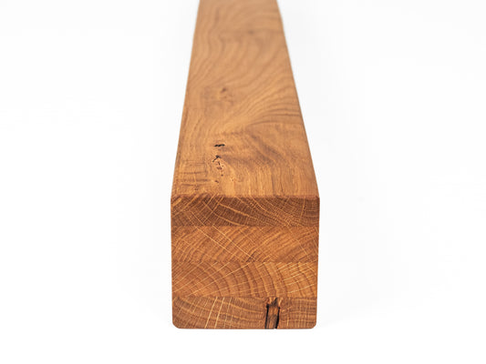 Glulam oak beam Rustic 70x70 mm Natural oil, square timber, solid wood