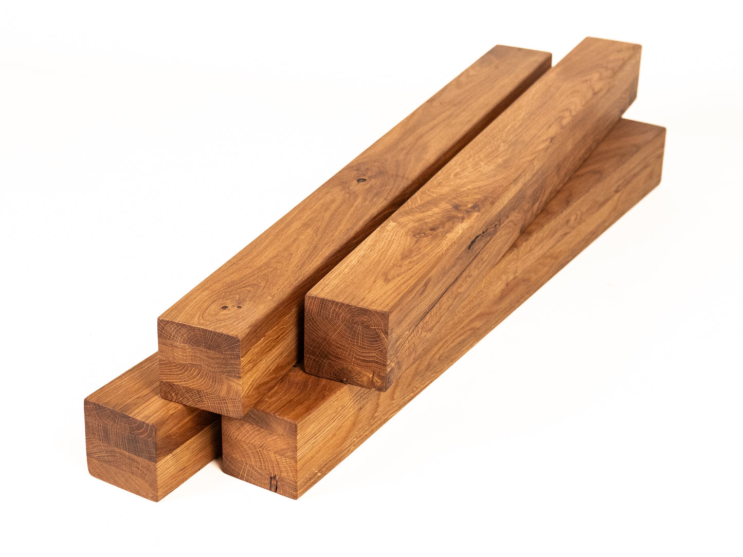Glulam oak beam Rustic 70x70 mm Natural oil, square timber, solid wood