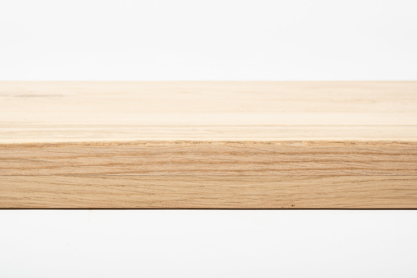 Tablette Marche d'escalier Elévation Appui de fenêtre Chêne A/B, lamelles entières, 35 mm, 2 plis, non fini