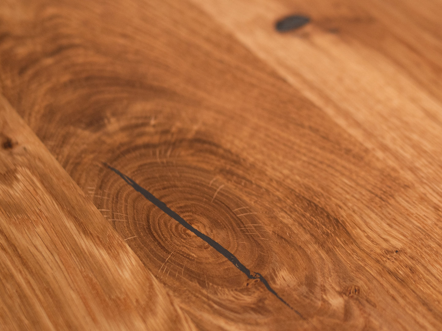 Regal Treppenstufe Setzstufe Fensterbank Eiche Rustikal, DL durchgehende Lamellen, 35 mm, 2-lagig, Naturöl