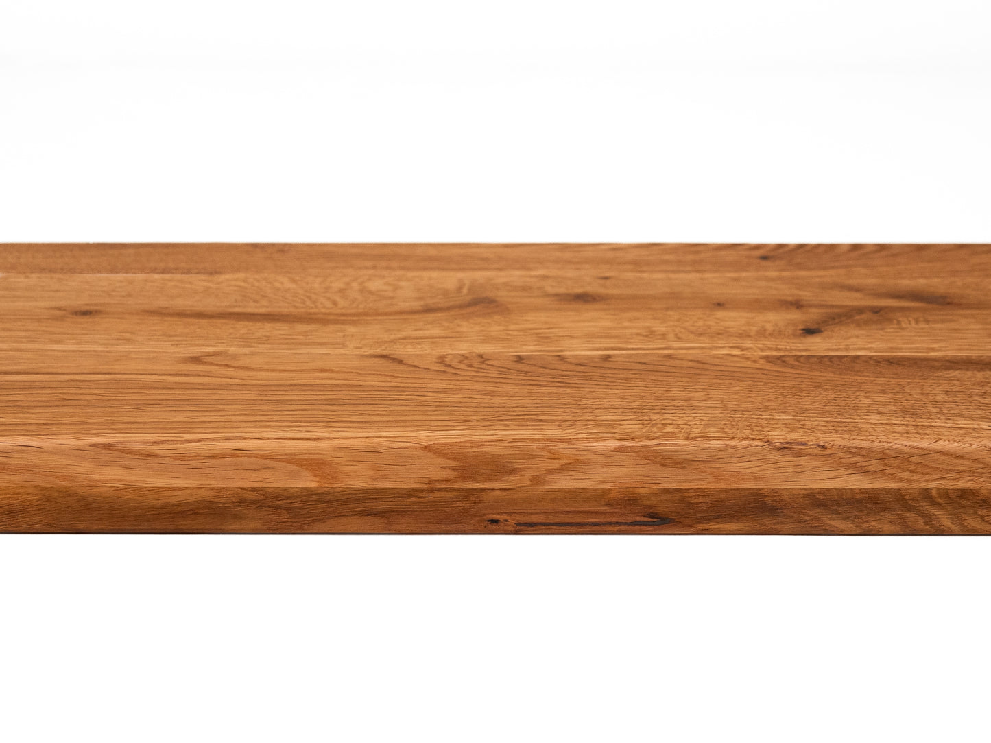 Regal Treppenstufe Setzstufe Fensterbank Eiche Rustikal, DL durchgehende Lamellen, 35 mm, 2-lagig, Naturöl