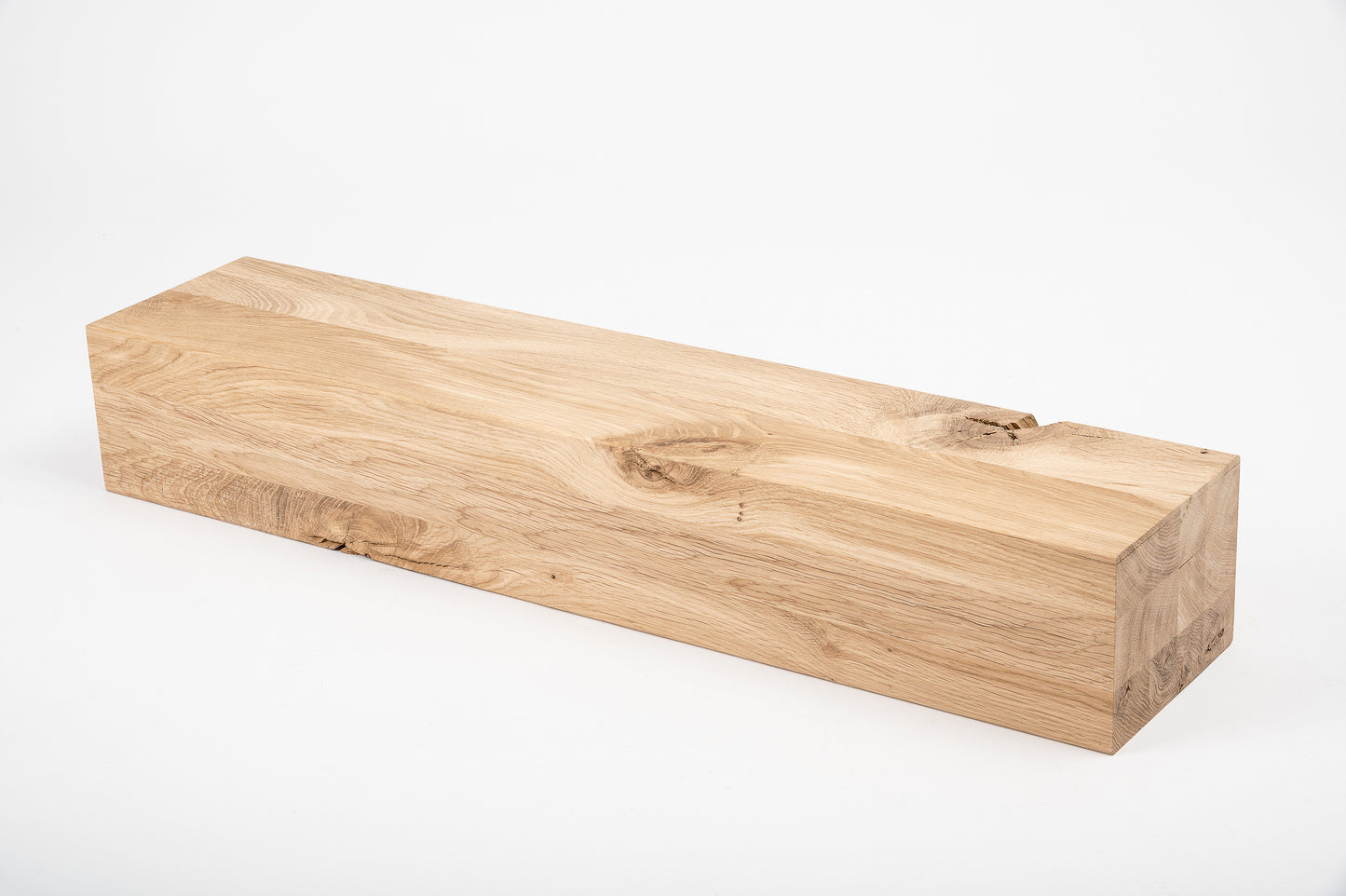 Glulam oak beam Rustic 120x160 mm untreated, square timber, solid wood