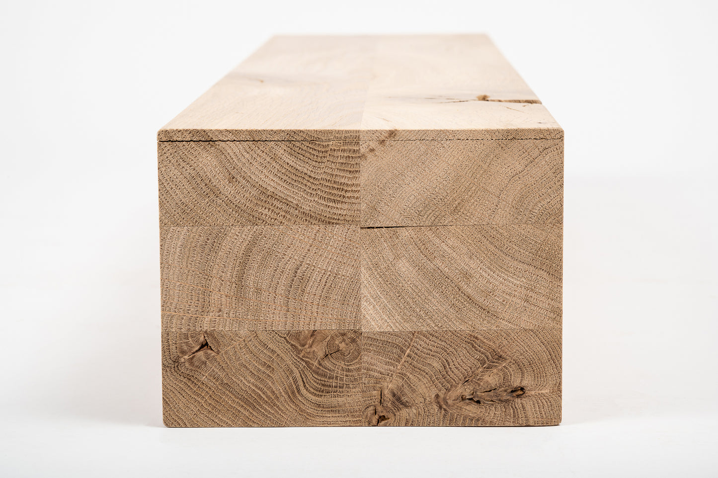 Glulam oak beam Rustic 120x160 mm untreated, square timber, solid wood