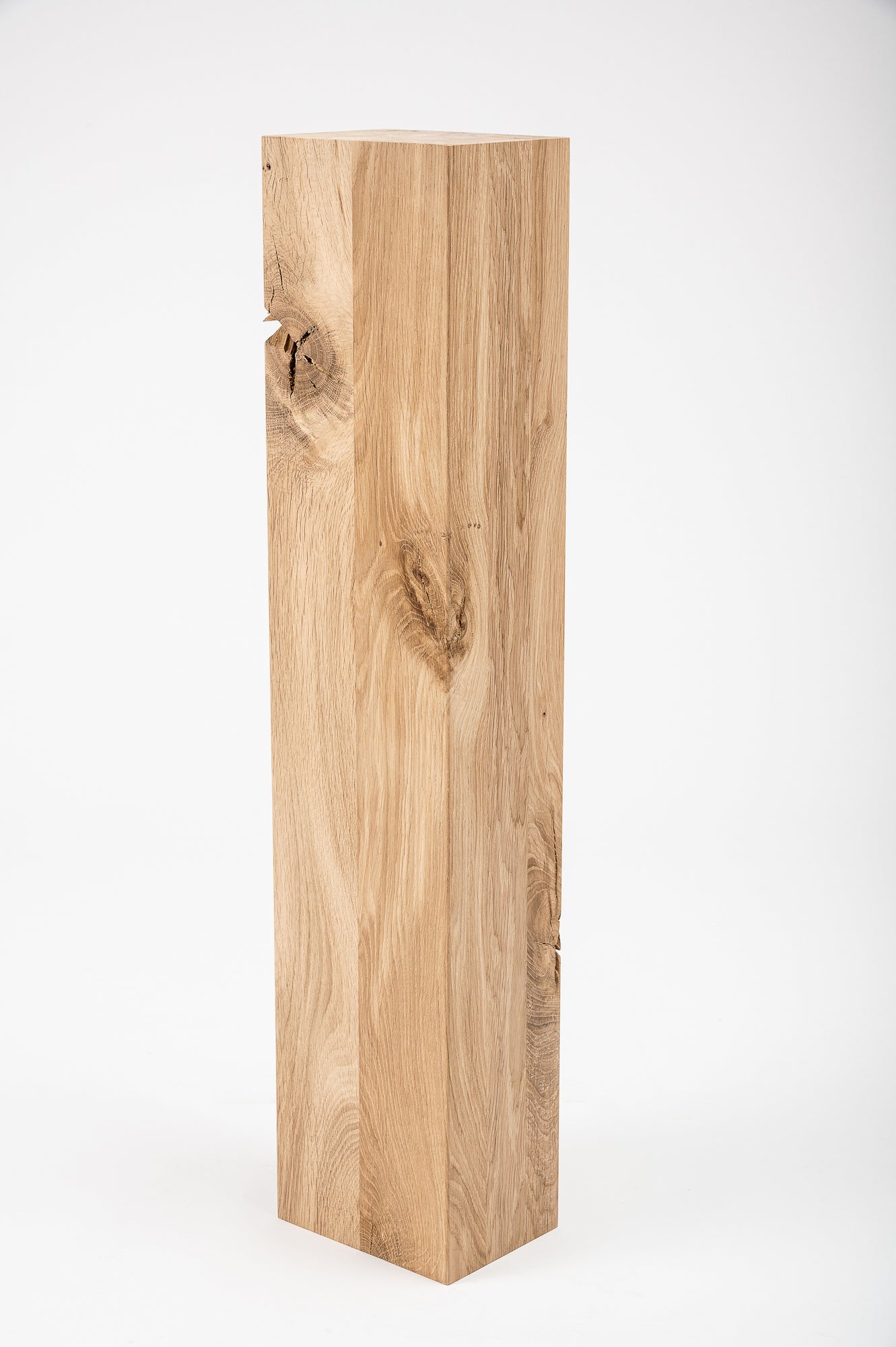 Glulam oak beam Rustic 120x160 mm untreated, square timber, solid wood