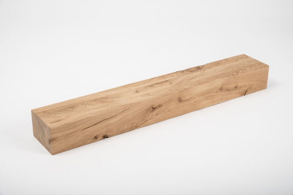 Glulam oak beam Rustic 80x120 mm untreated, square timber, solid wood