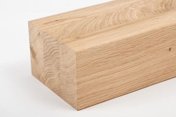 Glulam oak beam Rustic 80x120 mm untreated, square timber, solid wood