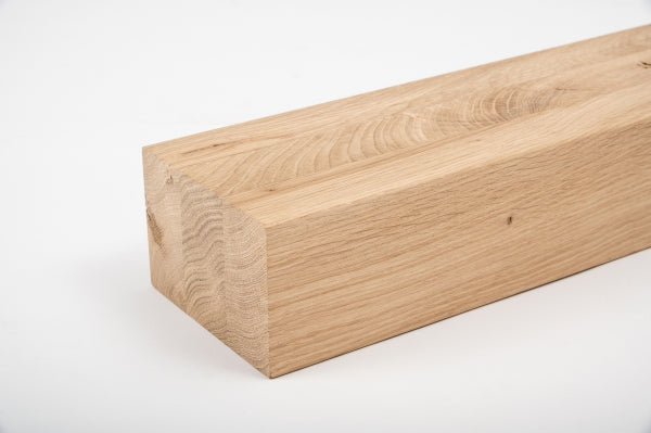 Glulam oak beam Rustic 80x120 mm untreated, square timber, solid wood