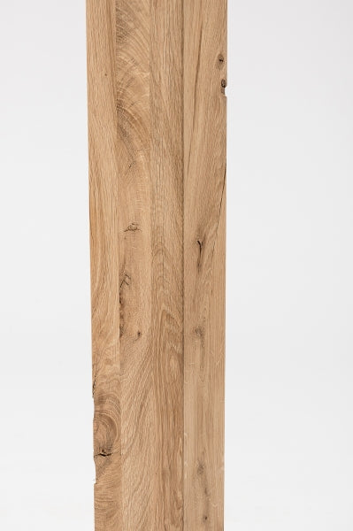 Glulam oak beam Rustic 80x120 mm untreated, square timber, solid wood
