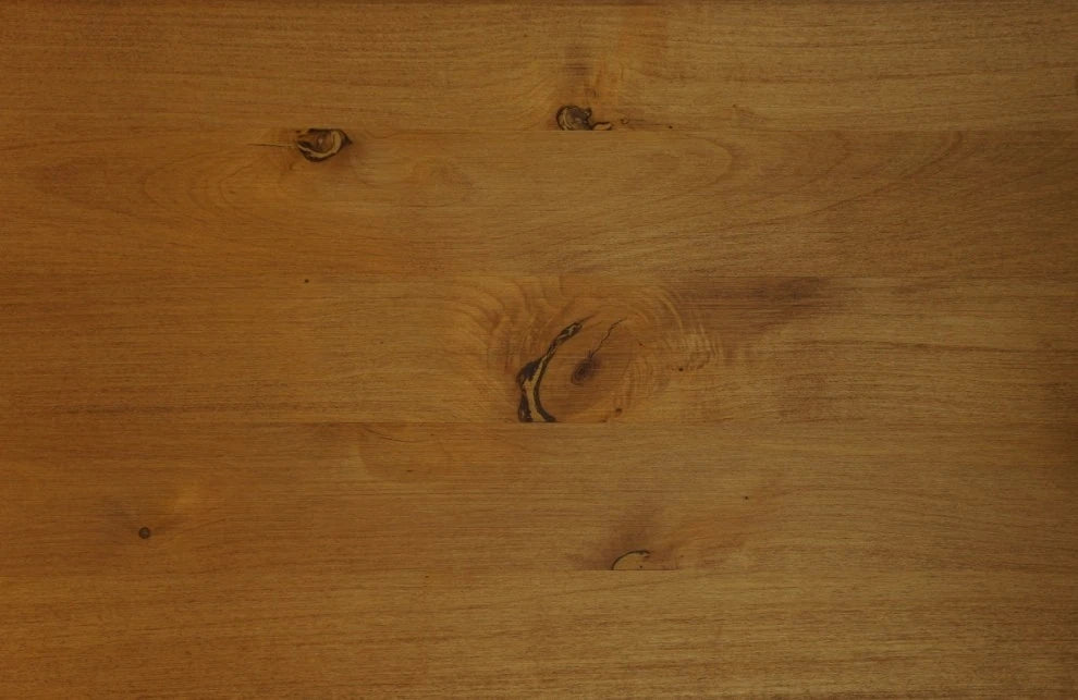 Shelf Stair tread Riser Windowsill Maple Rustic, full stave lamellas, 40 mm, 2-layer, Walnut oil