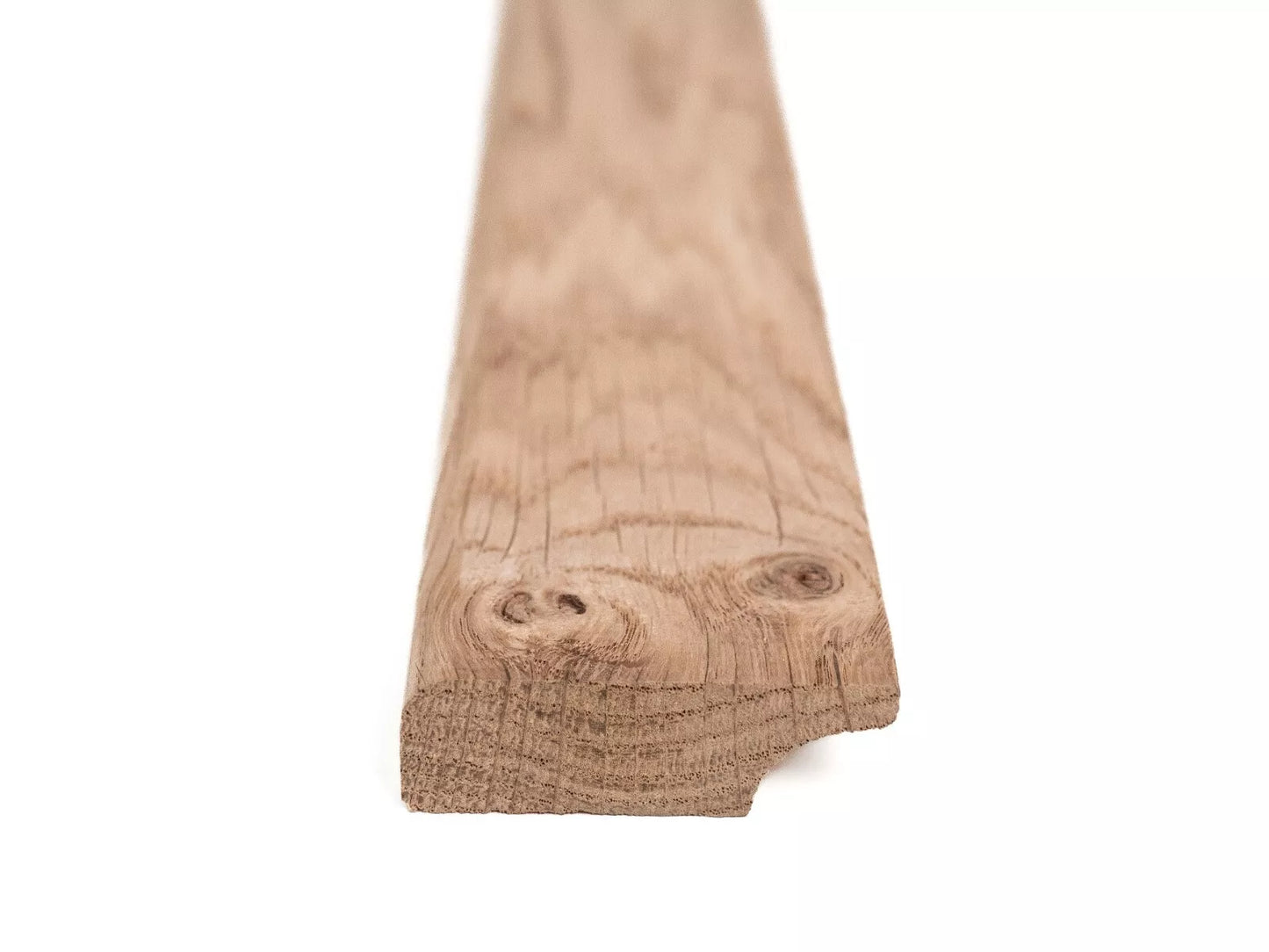 Solid skirting Oak Rustic, 16x50x1500-2500mm, Planed