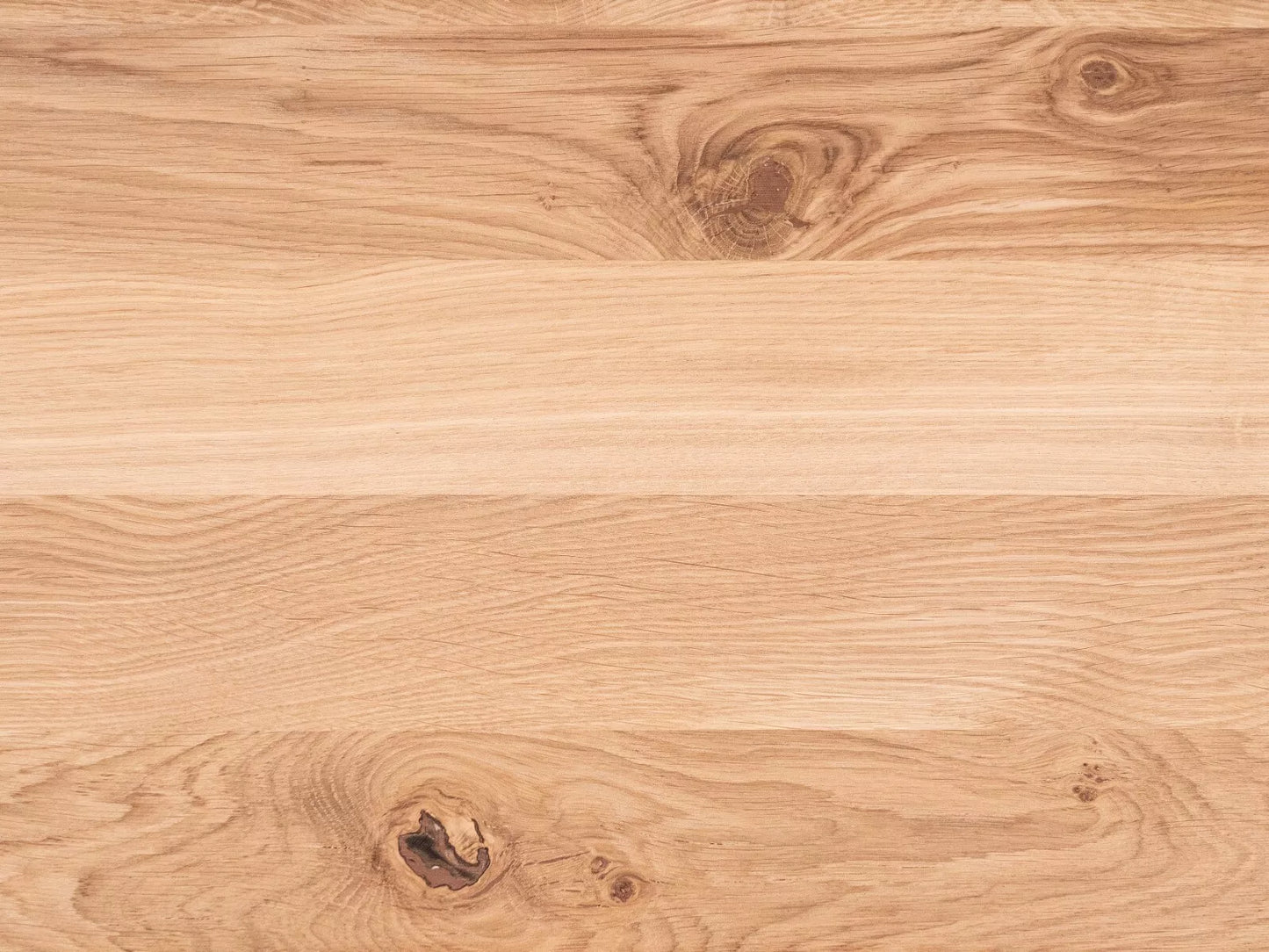 Marche d'escalier Appui de fenêtre avec surplomb Chêne rustique, lamelles pleines, 16 mm, huilé naturel blanc