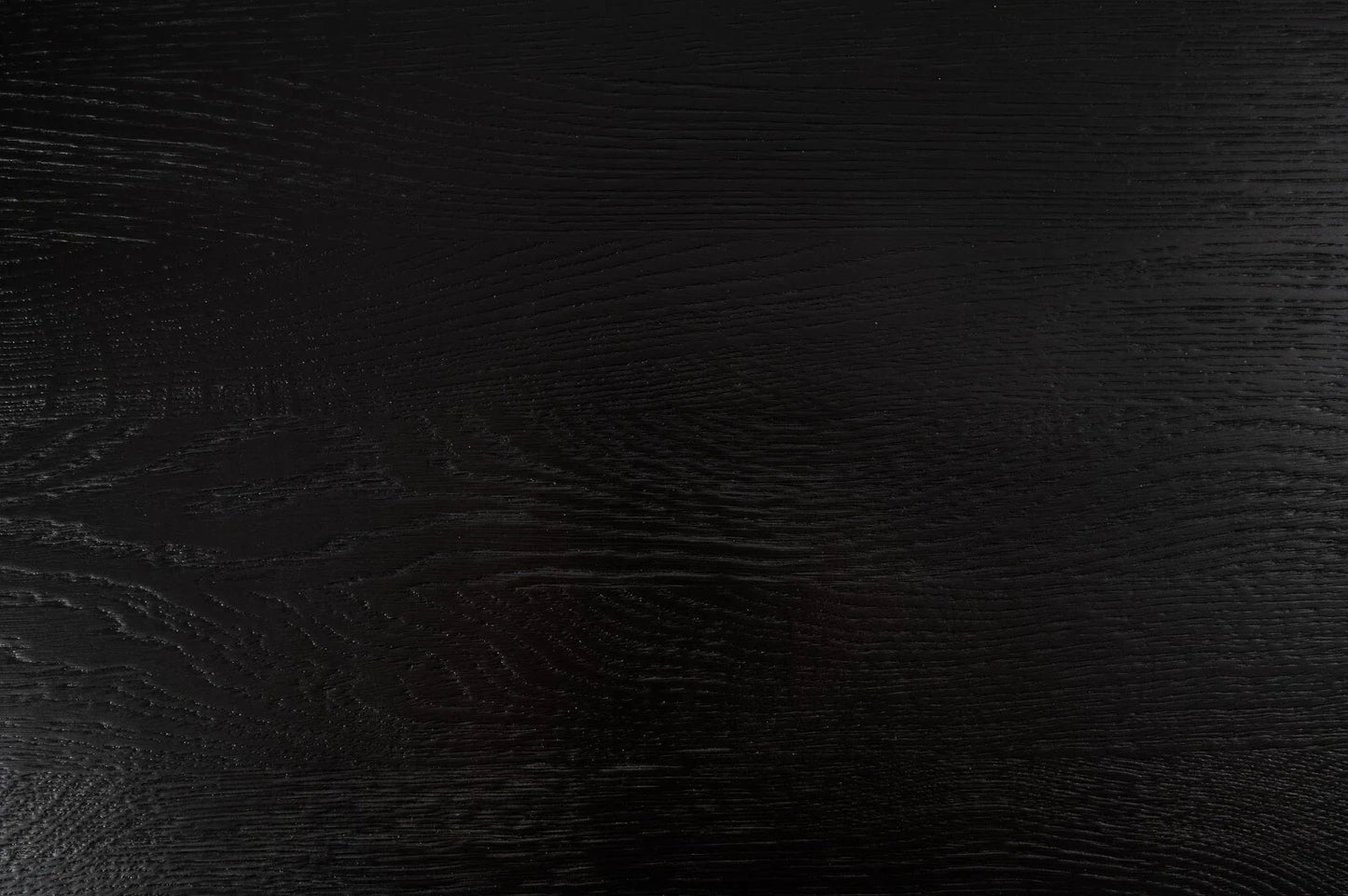 Stair tread Windowsill with overhang Oak A/B, full stave lamellas, 26 mm, Brushed, Graphite black lacquered (RAL9011)