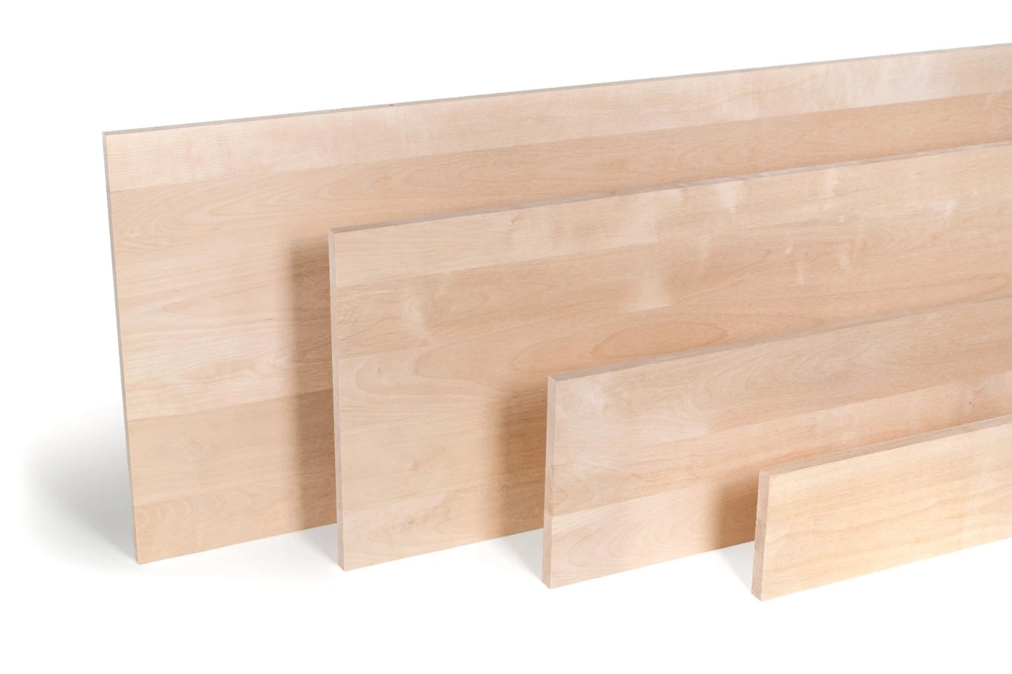 Solid edge glued panel DIY Birch A/B, full stave lamellas, 20 mm