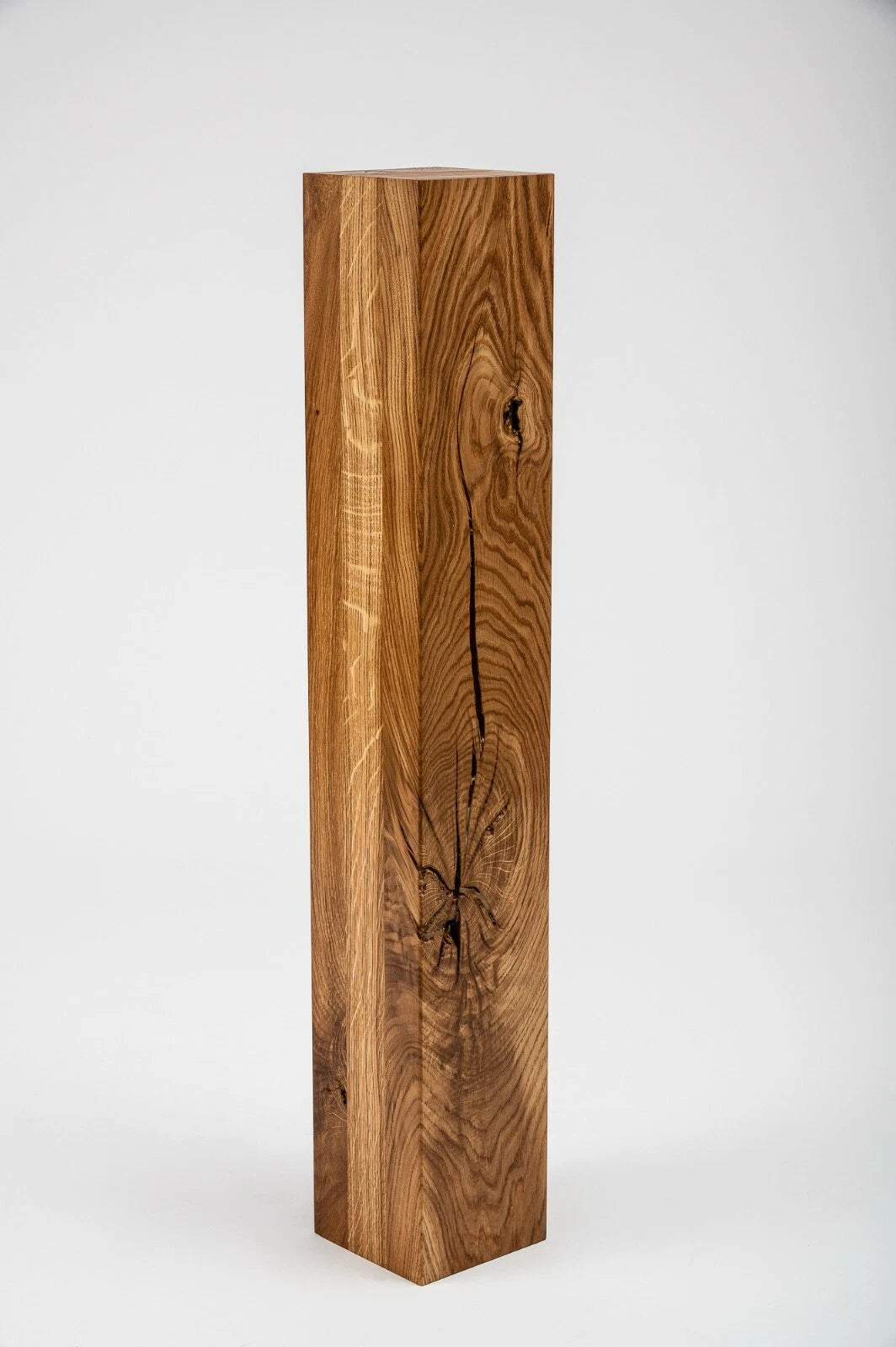 Glulam oak beam Rustic 120x120 mm natural oil, square timber, solid wood