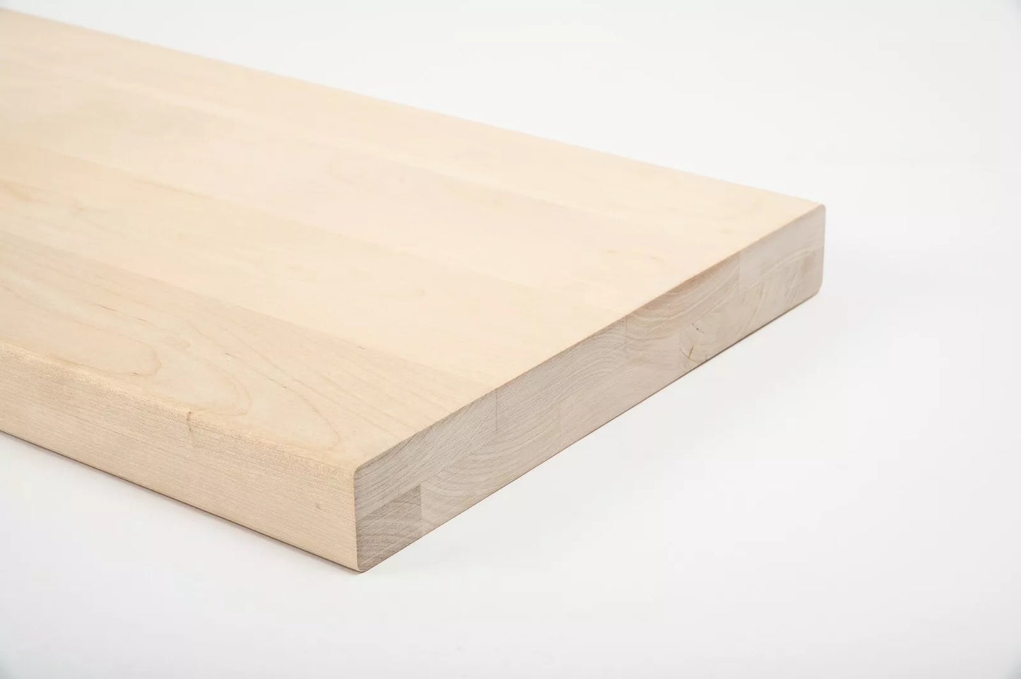 Shelf Stair tread Riser Windowsill Birch A/B, full stave lamellas, 40 mm, 2-layer, Unfinished