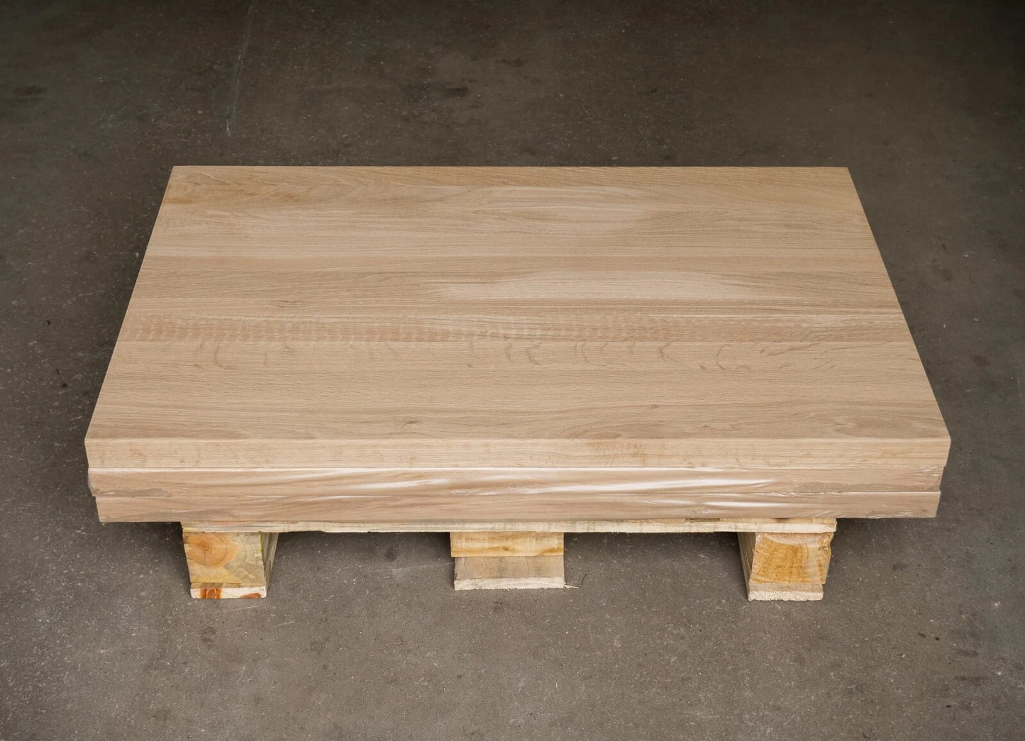 Solid edge glued panel DIY Oak A/B, full stave lamellas with fixed width, 35 mm, 2-layer