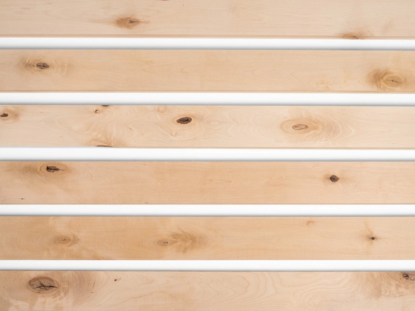 Lamella Birch Rustic 24x80mm unfinished