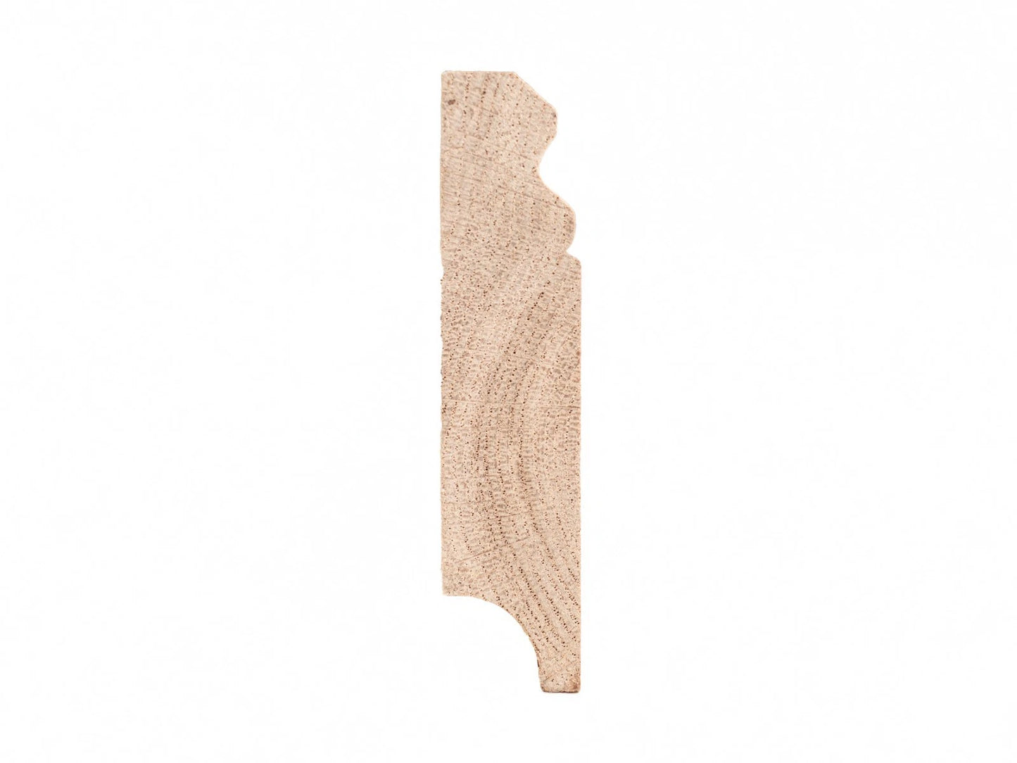 Plinthe massive en chêne rustique 20 x 90 mm Huile de cire dure Naturelle Blanc 1,5-2,5 m Profil Hamburg