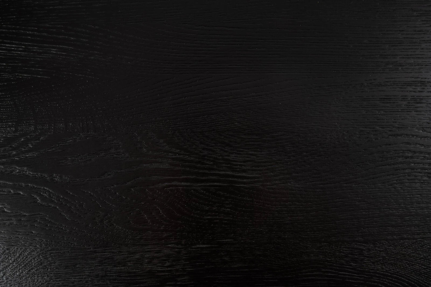 Stair tread Windowsill with overhang Oak A/B, full stave lamellas, 20 mm, Brushed, Graphite black lacquered (RAL9011)