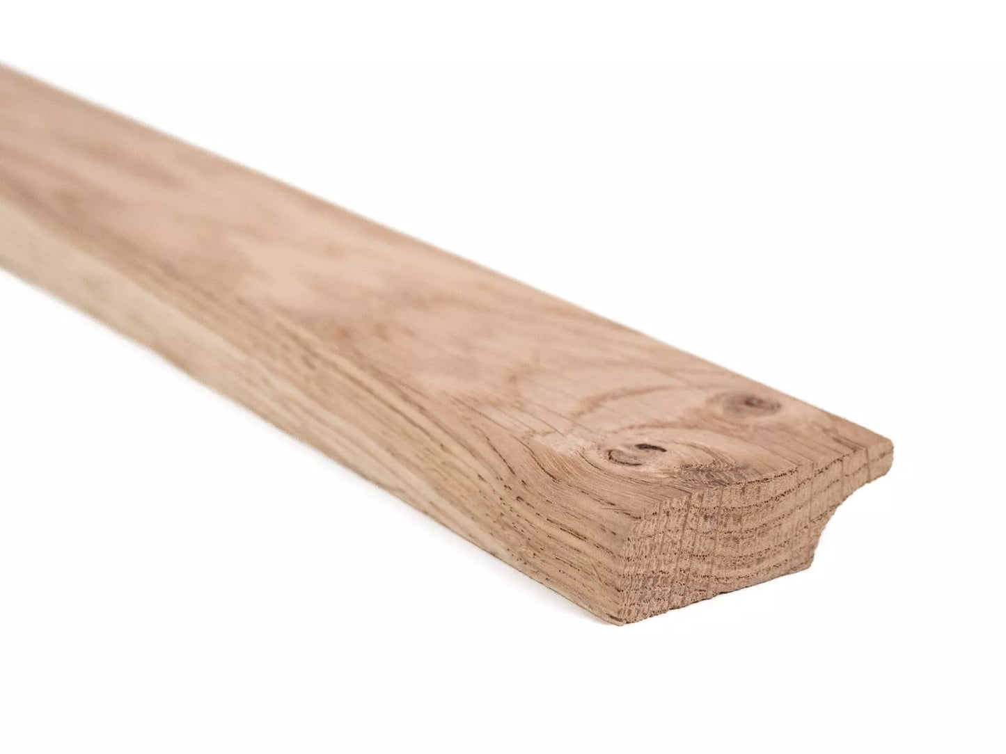 Solid skirting Oak Rustic, 16x50x1500-2500mm, Planed