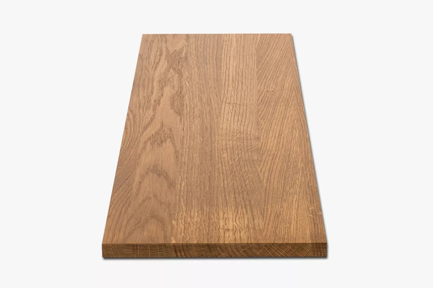 Tablette Marche d'escalier Elévation Appui de fenêtre Chêne A/B, lamelles entières, 20 mm, huile de bronze