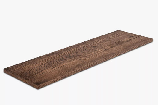 Shelf Stair tread Riser Windowsill Oak A/B, full stave lamellas, 16 mm, Walnut oil