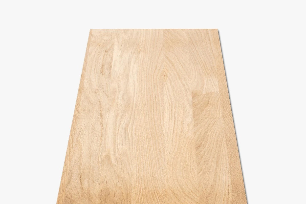 Solid edge glued panel DIY Oak A/B, full stave lamellas with fixed width, 35 mm, 2-layer