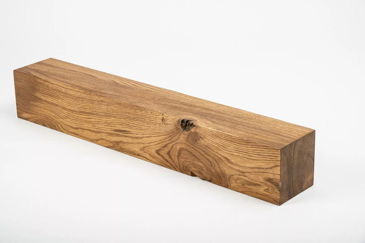 Glulam oak beam Rustic 120x120 mm antique oil, square timber, solid wood