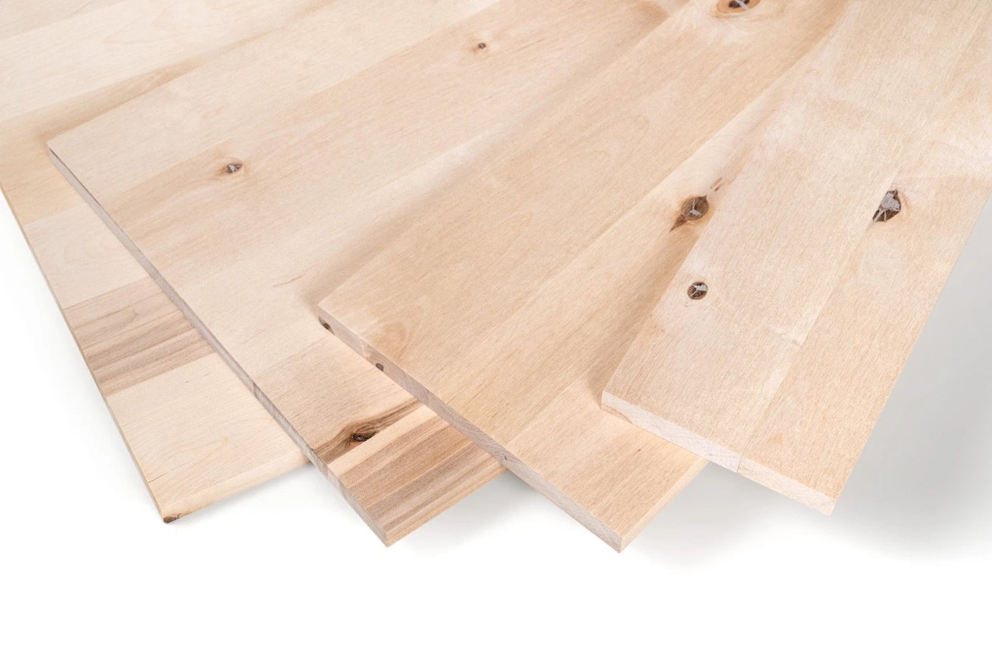 Solid edge glued panel DIY Birch Rustic, full stave lamellas, 20 mm