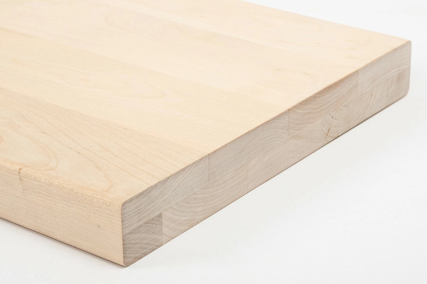 Shelf Stair tread Riser Windowsill Birch A/B, full stave lamellas, 40 mm, 2-layer, Unfinished