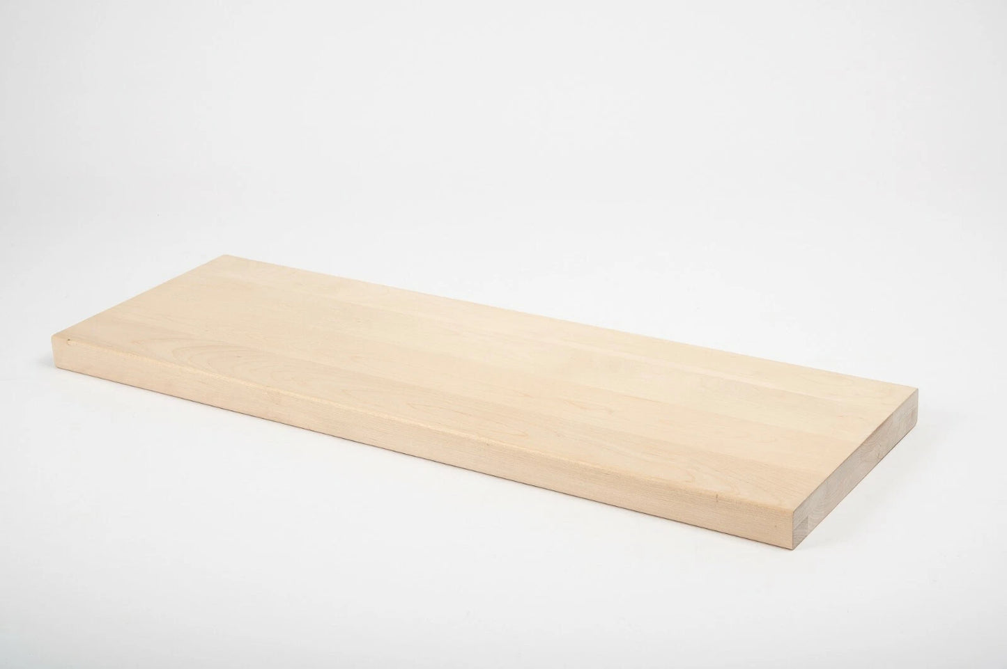 Shelf Stair tread Riser Windowsill Birch A/B, full stave lamellas, 40 mm, 2-layer, Unfinished