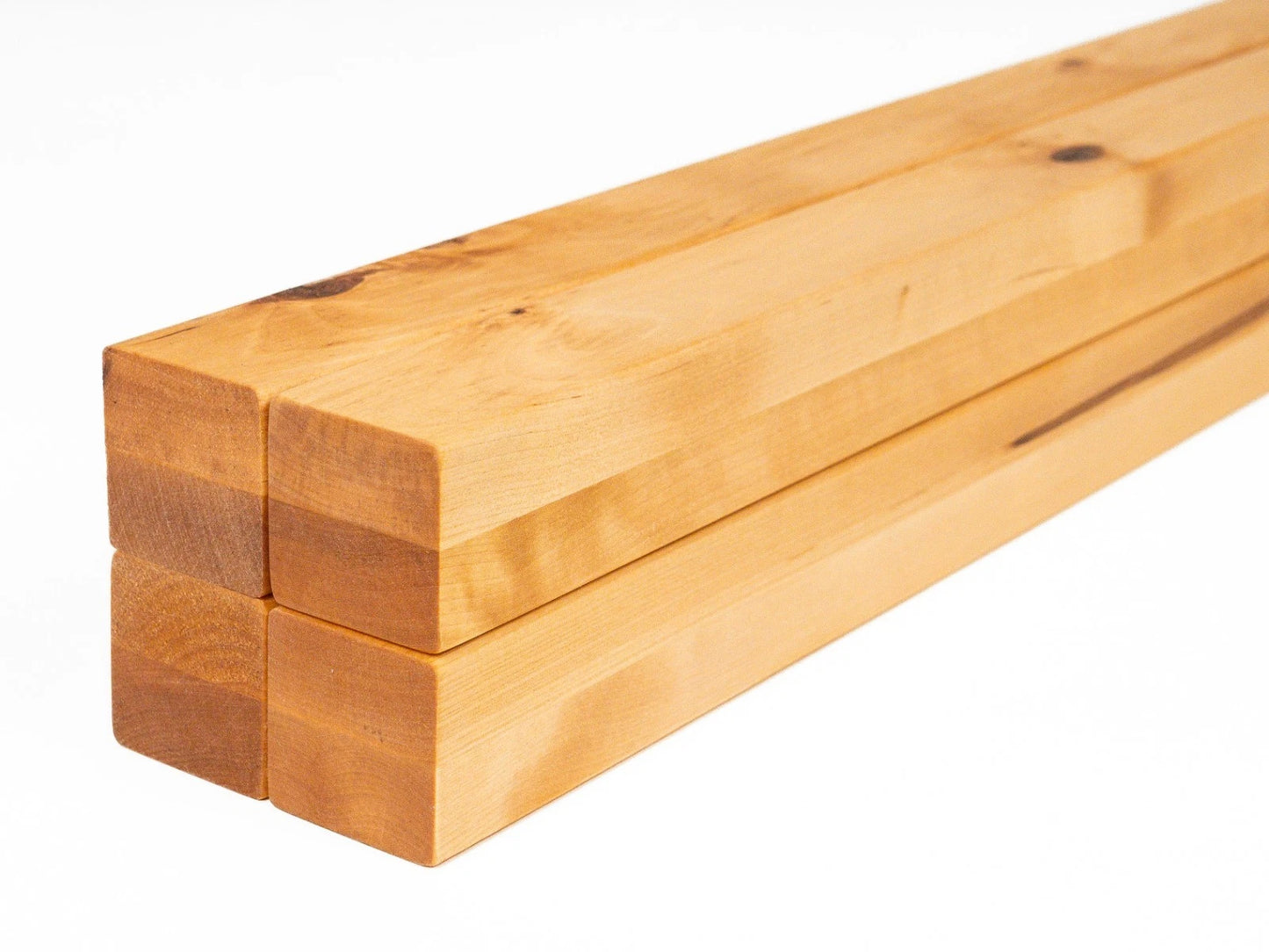 Glulam birch beam Rustic 50x50 mm Natural oil, square timber, solid wood