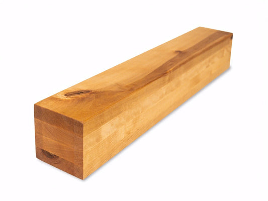 Glulam birch beam Rustic 100x100 mm Natural oil, square timber, solid wood