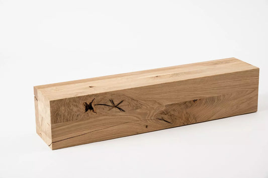 Glulam oak beam Rustic 160x160 mm untreated, square timber, solid wood