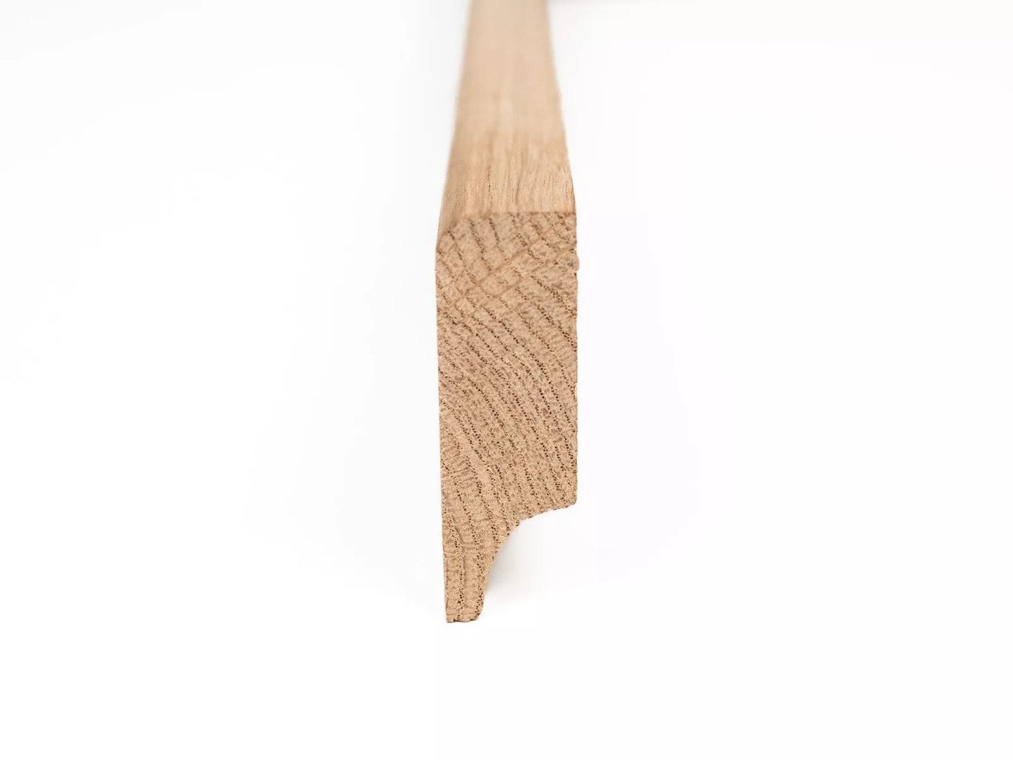 Solid skirting Oak Rustic, 16x50x1500-2500mm, Planed