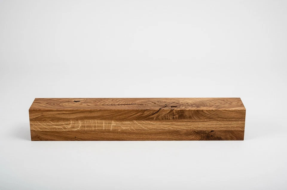 Glulam oak beam Rustic 160x160 mm natural oil, square timber, solid wood