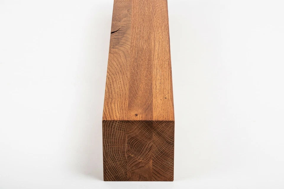 Glulam oak beam Rustic 120x120 mm cherry oil, square timber, solid wood