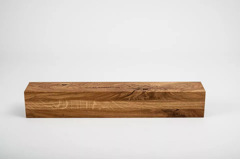 Glulam oak beam Rustic 80x80 mm natural oil, square timber, solid wood