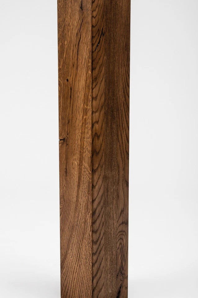 Glulam oak beam Rustic 120x120 mm walnut oil, square timber, solid wood