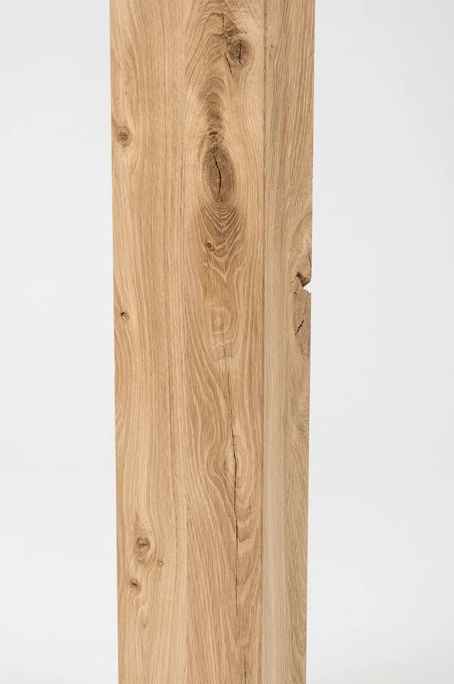 Glulam oak beam Rustic 80x160 mm untreated, square timber, solid wood