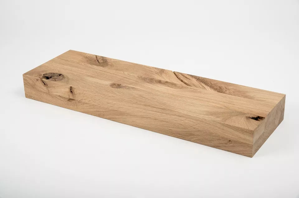 Glulam oak beam Rustic 80x240 mm untreated, square timber, solid wood