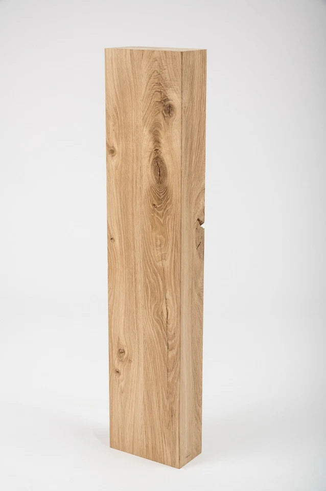 Glulam oak beam Rustic 80x160 mm untreated, square timber, solid wood